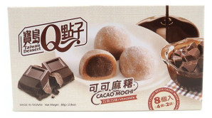 QMochi Rýžové Koláčky Čokoláda 80g