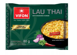 VIFON Instantní Nudle V Misce S Příchutí Tomyum Lau Thai 85g