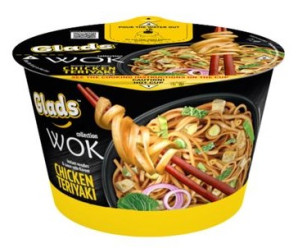GLADS Instantní Nudle Wok S Teriyaki Omáčkou 95g