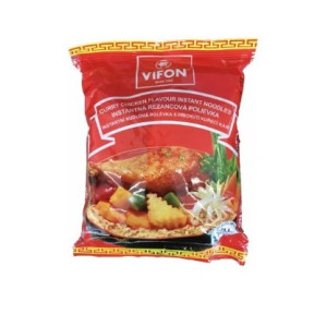 VIFON Instantní Nudle S Příchutí Kari-Kuřecí 60g