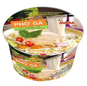 MAMA Instantní Rýžové Nudle Kuřecí Bowl 65g