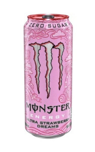 MONSTER STRAWBERRY DREAMS Energetický Nápoj 500ml