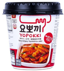 YOPOKKI Toppoki Sladko Pikantní 140g