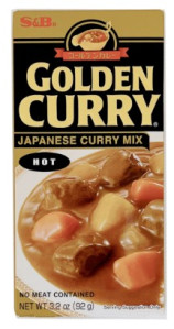 S&B Golden Curry Japonský Mix Spicy 220g