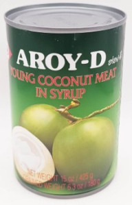 AROY-D mladé kokosové v syrupu 425g