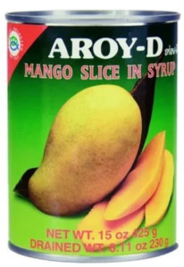 AROY-D Mango Krájený Kompot 425 gr