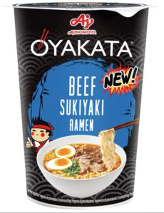 OYAKATA Instantní Nudle S Příchutí Sukiyaki Beef (Kelímek) 63,5g