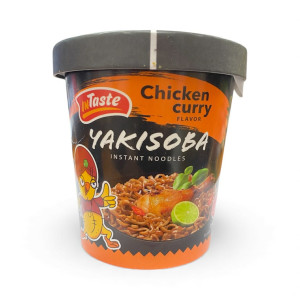 INSTASTE Instantní Nudle Yakisoba S Příchutí Kuřecí Kari 77g