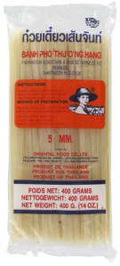 FARMER Rýžové Nudle Rovné 5mm, 400g