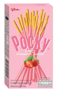 GLICO Pocky 45g Jahodová