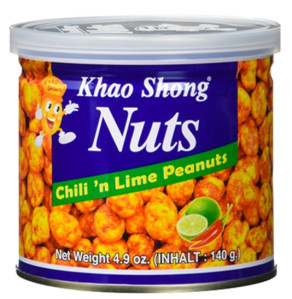 KHAO SHONG Arašídy Chilli A Limetka 140g
