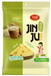 RICHY Jin Ju Rýžové Kreky S Příchutí Mléka 145g