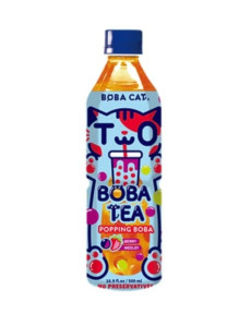 Boba Cat Berry Medley Bubble Tea PET 500ml