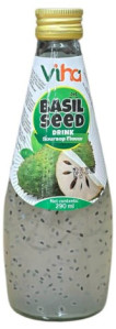 VIHA Basil Seed Nápoje S Příchutí Gravioly 290ml