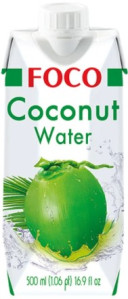 FOCO Kokosová Voda 100% 500ml