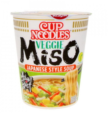 detail CUP NOODLES Ramen Nudle S Příchutí Miso 67g