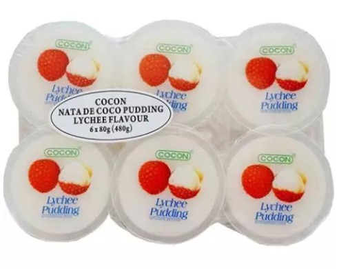 detail COCON Puding 480g Liči