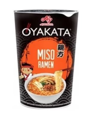 detail OYAKATA Instantní Ramen Nudle S Příchutí Miso (Kelímek) 66g