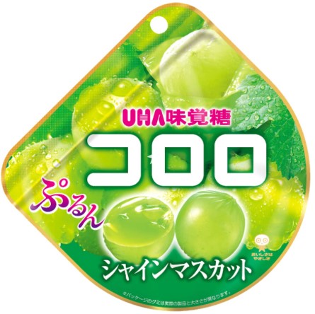 detail UHA Kororo Gumové Bonbóny Shine Muscat 48g (JP)