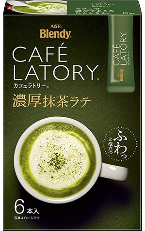 detail AGF Blendy CAFE LATORY Matcha Latte 6+1, 69g JP