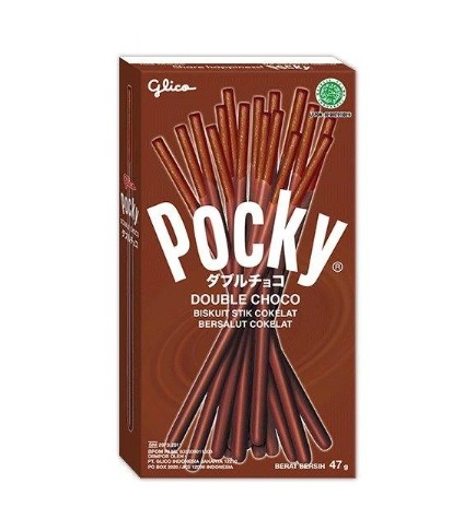 detail GLICO Poky Double Chocolate 47g