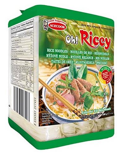 detail OH RICEY Ploché Rýžové Nudle 500g