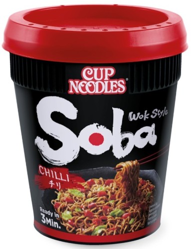 detail CUP NOODLES Soba Nudle Chilli 92g (CUP)