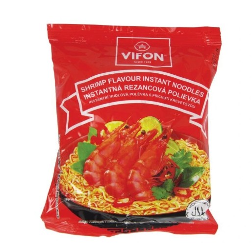 detail VIFON Instantní nudlová polévka přichutí krevet 60g