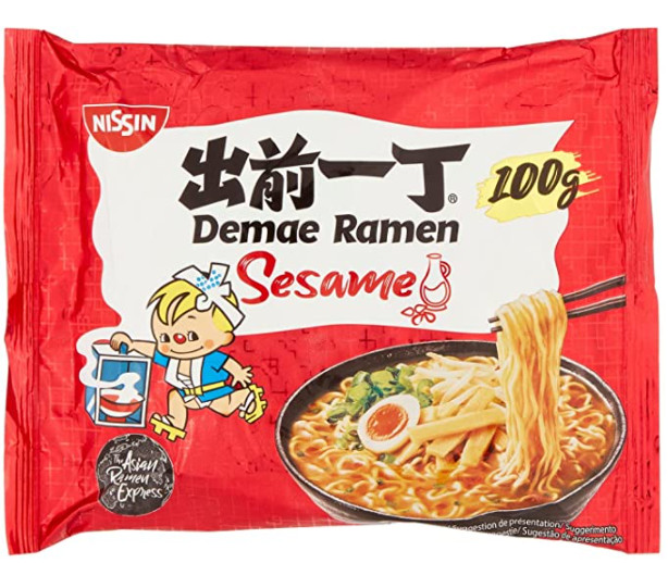 detail NISSIN Demae Ramen Sezam 100g
