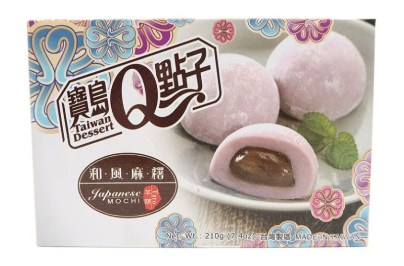 detail Q Mochi Rýžové Kolačky Taro 210g