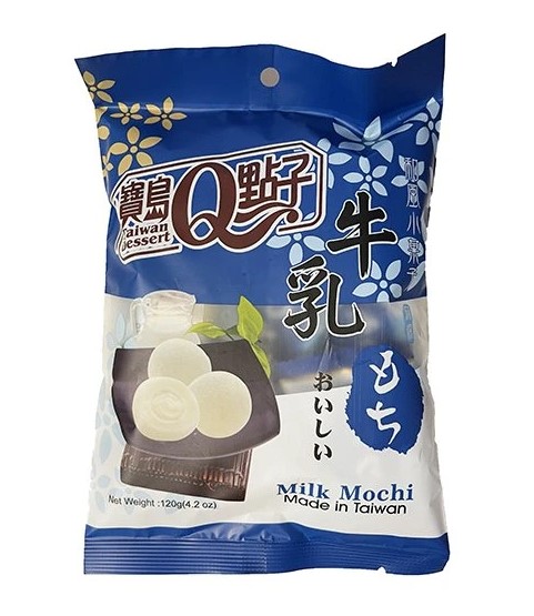 detail Q Mochi Rýžové Koláčky S Příchutí Mléka 120g