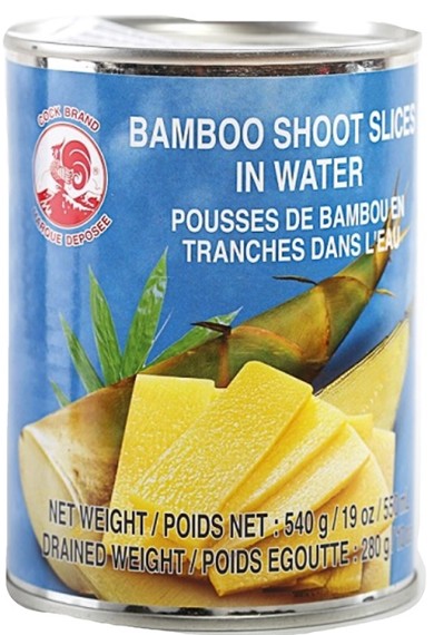 detail COCK Bambusové Výhonky Plátky 540g