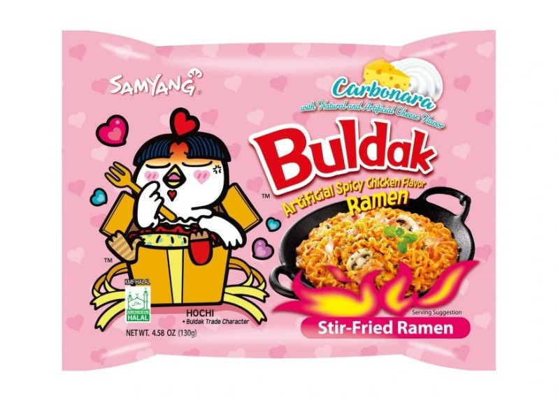 detail SAMYANG Buldak Ramen Příchutí Carbonara 130g