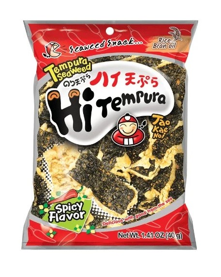 detail TAO KAE NOI Hi Tempura Mořské Rašy 40g Spicy Palivá
