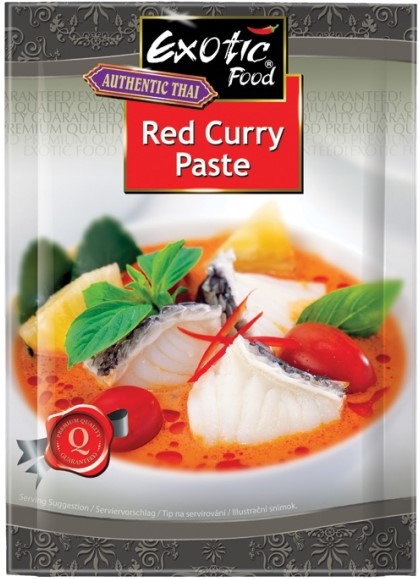 detail EXOTIC FOOD Červená Kari Pasta 50g