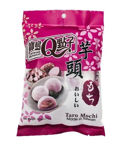 detail Q Mochi Rýžové Koláčky S Příchutí Taro 120g