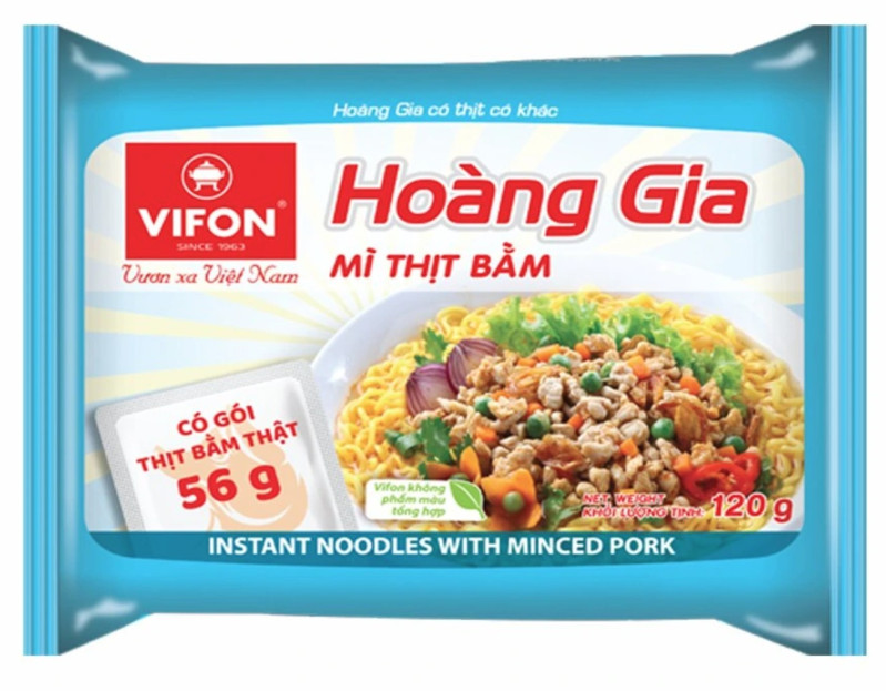 detail VIFON HOANG GIA Instantní Nudle S Příchutí Vepřového Masa 120g