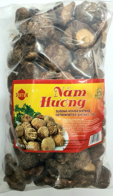 detail SAVIA Sušené Shitake Houby 100g