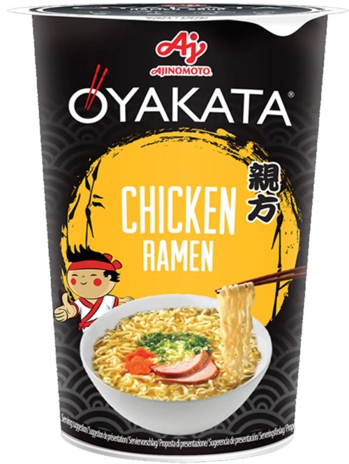 detail OYAKATA Instantní Ramen Nudle S Příchutí Kuřecí (Kelímek) 63g
