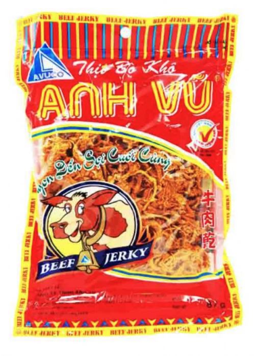 detail ANHVU Hovězí Jerky 87g