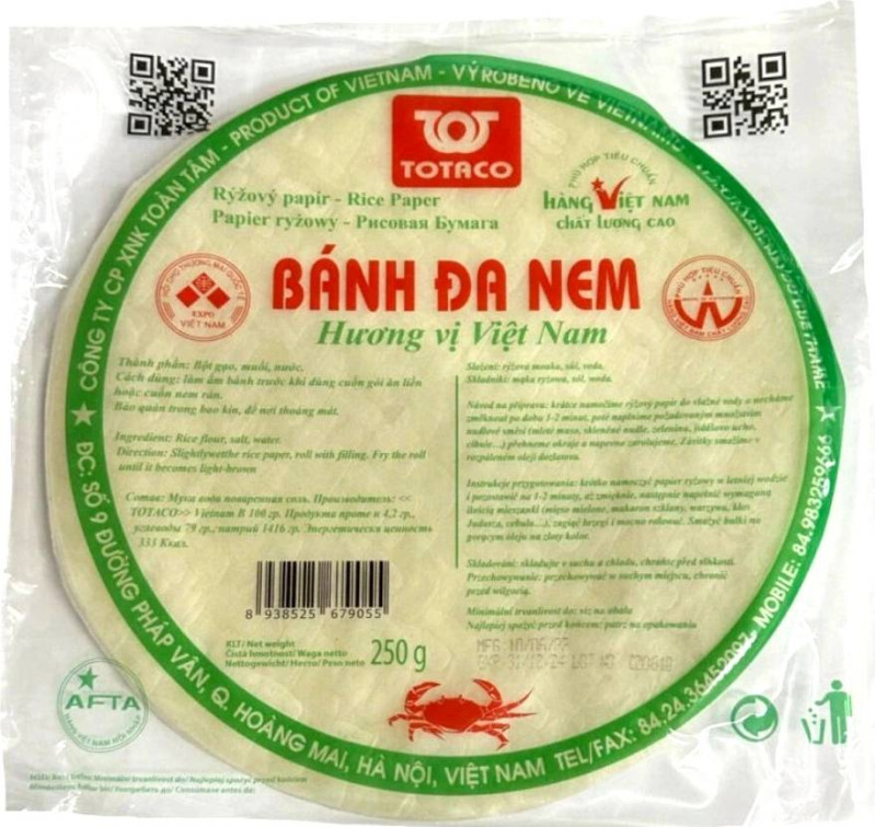detail TOTACO Rýžové Papír 250g