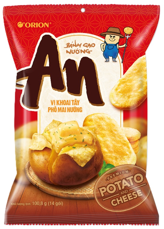 detail ORION AN Rýžové Krekery S Příchutí Bramborového Sýra 100g