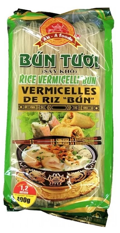 detail AU-A FOODS Rýžové Nudle 400g (Bun Kho)