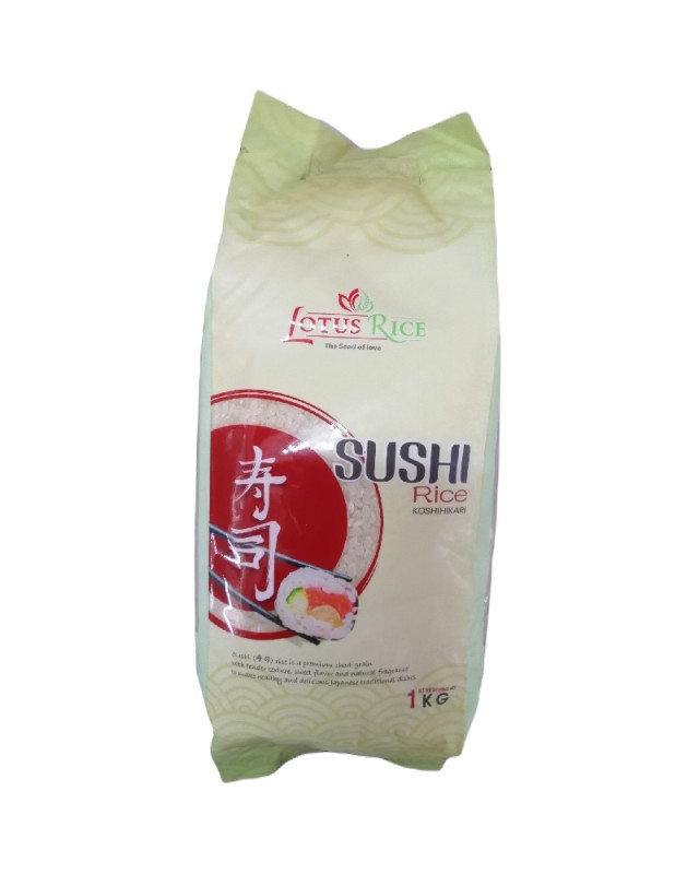 detail LOTUS Sushi Rýže 1kg