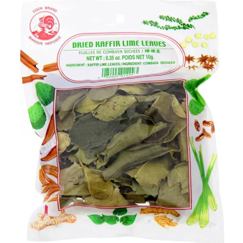 detail COCK Kaffir Sušené Limetkové Listy 10g