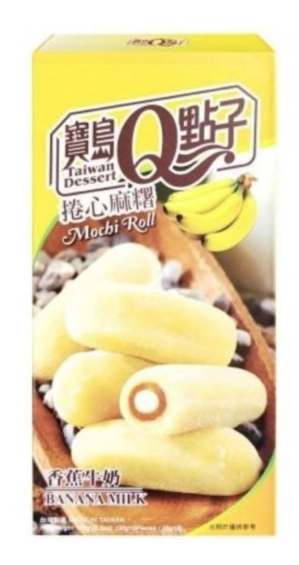 detail Q MOCHI Rýžové Rolky - Banán 150g